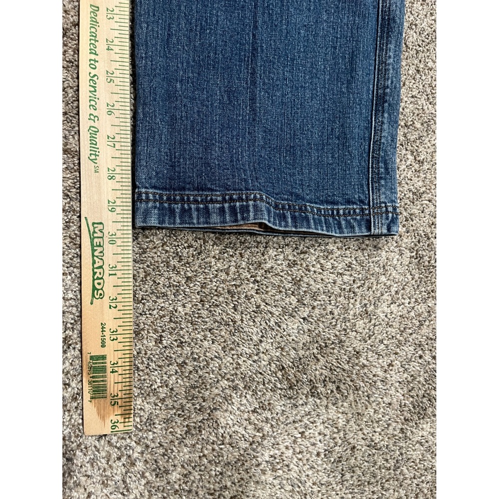 Duluth Trading Co Ballroom Flex Jeans Mens 46x30 Relaxed Fit Medium Wash Blue - Picture 6 of 10